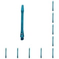 thumbnail image 2 of Eigraketly Varilla de dardo Profesional Estándar Durable Aleación de aluminio Centro a prueba de caídas Dardos Ejes Darting Harrow Stems 53 mm azul 10piezas, 2 of 3