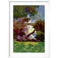thumbnail image 2 of Art.com The Knave of Hearts in the Meadow Art Print by Maxfield Parrish, White Frame Wall Art, 21" x 29", 2 of 5
