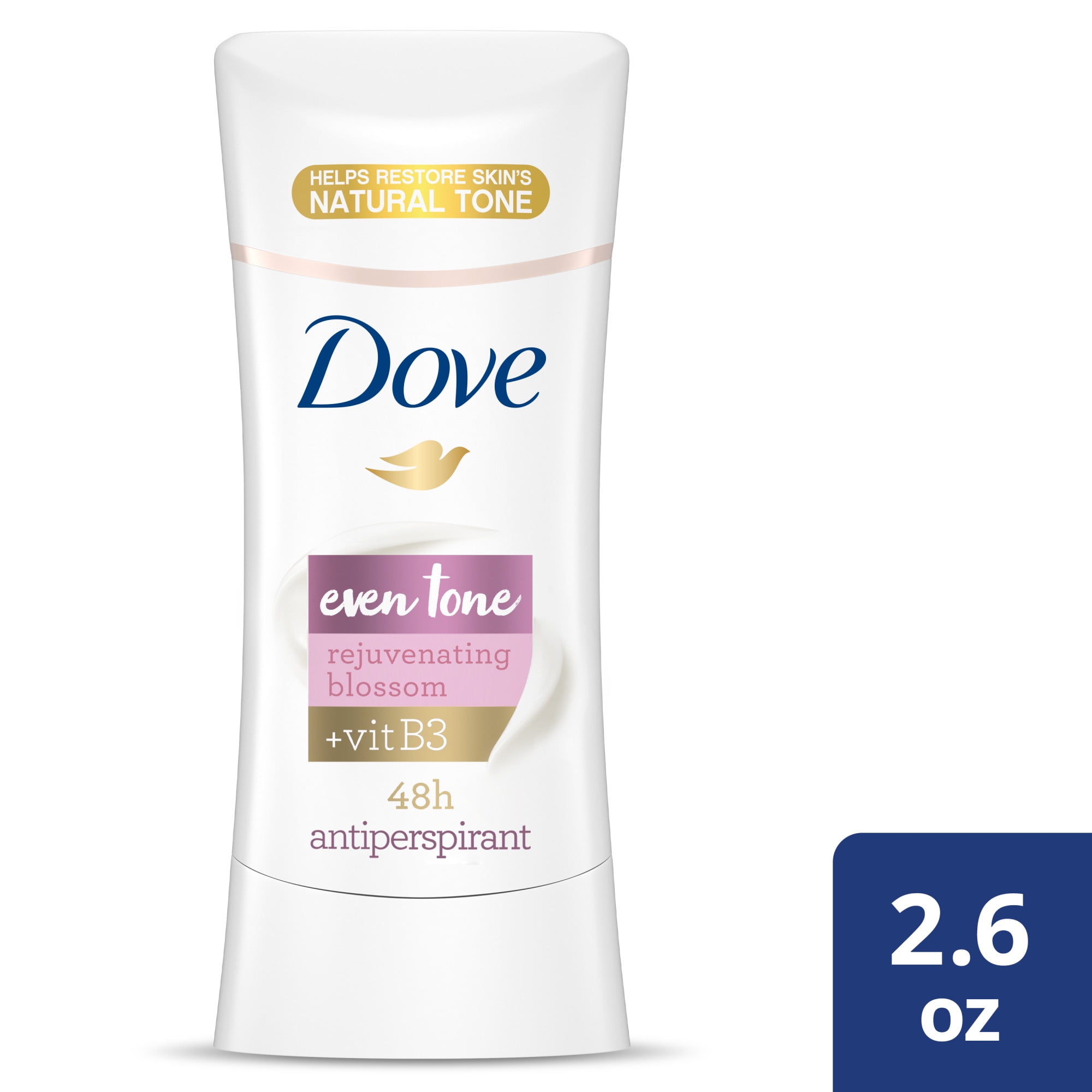 Dove Even Tone Antiperspirant Rejuvenating Blossom 2.6 oz