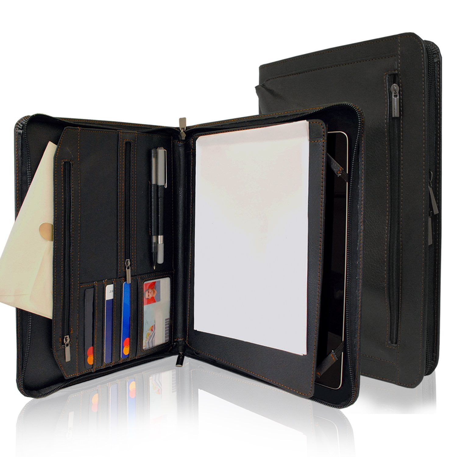 Case Khomo Executive Protective Leather Black Apple iPad Pro 12.9 1st Gen 