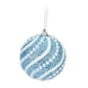 thumbnail image 1 of Bolas colgantes navideñas de 8 cm, ligeras y con lentejuelas brillantes para Navidad. Azul, 1 of 9