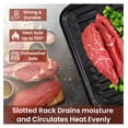 thumbnail image 2 of Broiler Pan for Oven Nonstick 16.75 x 13 - Heavy Duty Porcelain Pan with Rack - Roasting, Grilling, Fat Draining, 2 of 5