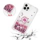thumbnail image 5 of Funda para iPhone 12 Pro con Brillo Líquido Flotante, Purpurina, Parachoques y Anillo Giratorio Soporte, 5 of 5