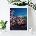 thumbnail image 4 of Cars Rayo McQueen Kits de Pintura de Diamantes para Adultos 5D DIY Diamond Art Kits Full Drill Diamond Dots para Regalo Decoración de Pared y Relajación Artes de Gemas 30*40cm, 4 of 6