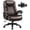 Brown, variant on PUKAMI Heavy Duty Big and Tall Office Chair 500lbs,High Back PU Leather Executive Desk Chair