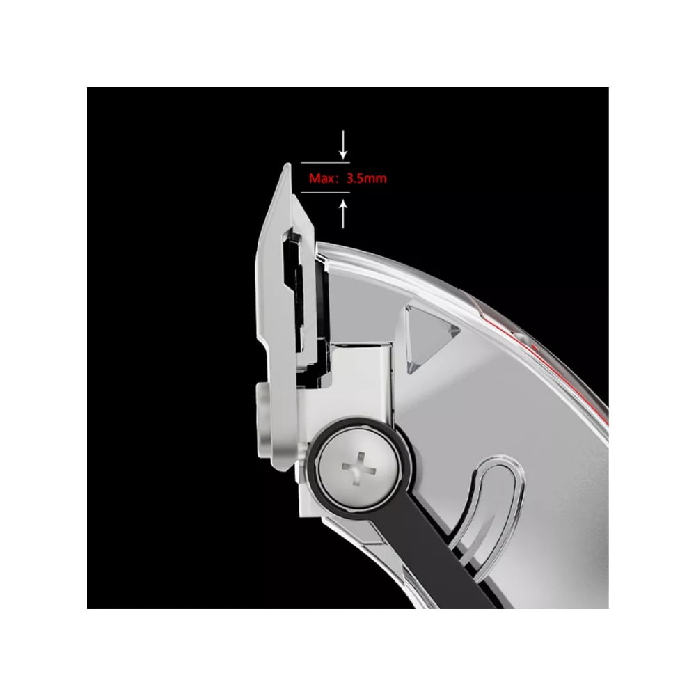 Madeshow M10+ Professional Hair Clipper for Barbers Men's Grooming 0.5mm Close Cut 2200mAh Lithium Battery 7000 RPM High-Torque Motor Precision Cutting