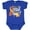 Royal Blue, variant on Inktastic Leukemia Awareness Yippee No More Chemo for Me Boys or Girls Baby Bodysuit
