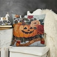 thumbnail image 2 of YINGXI Halloween Pumpkins , Halloween , Halloween s for , Halloween Decor s ,Pumpkin Decor- ,Sorta Spooky 12x12in, 2 of 5