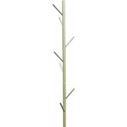 Metal Coat Rack Free Standing 7 Hooks Hall Tree in Corner, Hat Hanger & Coat Racks Stand Entryway Organizer, Bedroom Coat Tree Hanger, Hall Tree for Clothes Jacket Hat Bag Entryway (Gold)