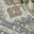 thumbnail image 2 of Nourison Astra Machine Washable Persian Grey/Gold 9' x 12' Area Rug (9x12), 2 of 9
