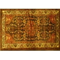 thumbnail image 1 of Ahgly Company Indoor Rectangle Persian Yellow Traditional Area Rugs, 5' x 8', 1 of 4