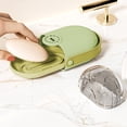 thumbnail image 1 of Jabonera portátil con tapa – Almacenamiento de jabón a prueba de fugas con drenaje para viajes, baño o lavabo – Soporte de plástico para jabón con drenaje rápido y base antideslizante, 1 of 6