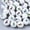 Electroplate Christmas Sock, variant on U8MO 20x Christmas Opaque Glass Beads Round Electroplate Christmas Theme Pattern 10mm-Electroplate Snowflake