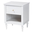 thumbnail image 4 of Baxton Studio Roni Ensemble de Chambre Simple 4 Pcs en Bois Blanc avec Bords Festonnés, 4 of 14