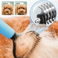 thumbnail image 5 of AMERTEER Dematting Comb Tool for Dogs Cats Pet Grooming Undercoat Rake with Dual Side - Gently Removes Undercoat Knots Mats, 5 of 7