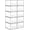 10pack-Clear, variant on 8 Pack Clear Stackable Storage Drawers, Acrylic Makeup Organizer, Plastic Bins for Vanity, Undersink, Kitchen Cabinets and Home Organization
