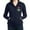 Navy, variant on CafePress - Gamer Joystick - Women's Zip Hoodie
