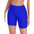 thumbnail image 5 of RELLECIGA Women's High Waisted Board Shorts Swimwear Shorts Bike Shorts, 5 of 7