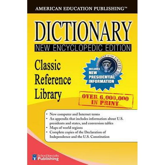 Pre-Owned Dictionary, Grades 6 - 12: Classic Reference Library (Paperback) 0769633080 9780769633084