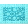 thumbnail image 1 of Ahgly Company Indoor Rectangle Oriental Light Blue Traditional Area Rugs, 6' x 9', 1 of 4