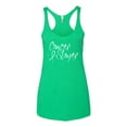 thumbnail image 2 of Wild Bobby, Slayer Awareness Tri-Blend Racerback Tank Top, Envy, Small, 2 of 3