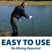 Airmax Natures Blue Pond Dye Plus w/ PondClear Beneficial Bacteria, 4x1 Gallon