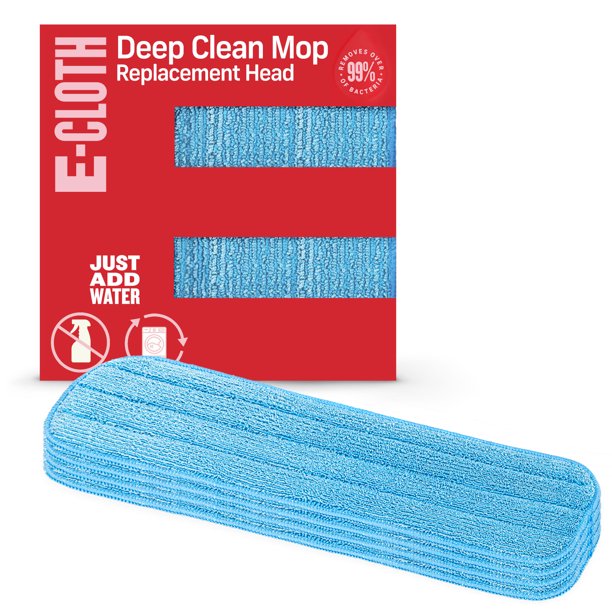 ECloth Deep Clean Mop Head, Microfiber Mop Head Replacement for Floor