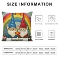 thumbnail image 5 of PHYHOO Watercolor LGBTQ Throw Pillow Cover, Love Heart Holiday Party Cushion Case for Sofa Couch, 5 of 5