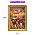 thumbnail image 5 of Be My Valentine's Shih Tzu Truck Full of Love Flower Balloon Acrylic Plaque with Wood Photo Frame Box Lion Dog Lover Gifts Light Box - 02029, 5 of 5