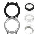 thumbnail image 2 of Miangastore Smartwatch Case Cover Galaxy Watch5 Pro Silver Tempered Glass 2Pcs 2.04X1.85X0.39in, 2 of 8