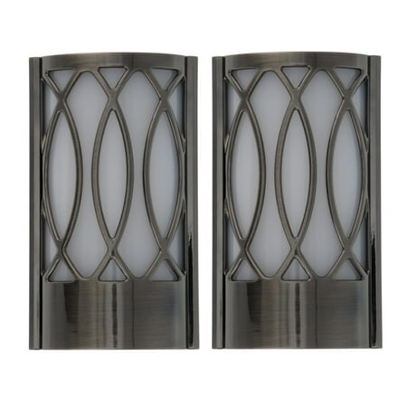 Unused Light - Capstone Dusk to Dawn LED Plugin Night Light – Automatic Dusk to Dawn Sensor Feature, Decorative Sconce Lights Up Your Home, No Batteries Needed – Covers Unused Outlets