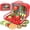 Fruit, variant on Fruit Design Tea Set for Little Girls, Pretend Play Party Set with Carrying Case, 15 Pieces