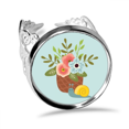 thumbnail image 1 of Snail Flower Pot Red Blue Ring Adjustable Love Wedding Engagement, 1 of 3