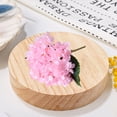 thumbnail image 5 of Yesbay Artificial Hydrangea with Green Leaves Stem Realistic Fake Flower Wedding Home Office Table Faux Floral Branch Flower Arrangement Decoration, 5 of 8