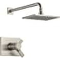 thumbnail image 2 of Delta Faucet Vero 17T Series Dual-Function Shower Trim Kit with Single-Spray Touch-Clean Rain Shower Head, Stainless T17T253-SS (Valve Not Included), 2 of 4