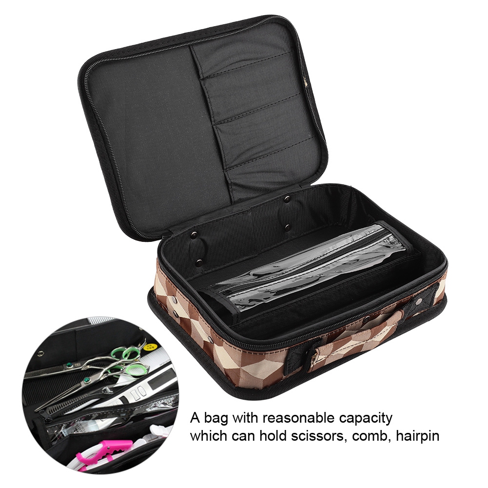 OTVIAP Portable Hairdressing Tools Storage Hair Scissors Case Comb