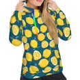 thumbnail image 4 of KLL Lemon for Womens Pullover Hoodie with Pocket Hooded Long Sleeve Shirts Sweatshirt for Women-XX-Large, 4 of 7