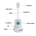thumbnail image 3 of Ukelele De Juguete Para Niños, Ukelele De Plástico De 21 Pulgadas Con Diseño Liviano Y Bordes Seguros, Instrumento Musical Para Principiantes Mayores De 3 Años, 3 of 7