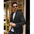 thumbnail image 3 of COOFANDY Sports Coats for Men Casual Two Button Formal Suit Jacket, 3 of 7