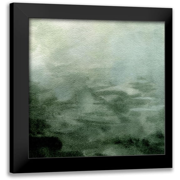 Caroline, Emma 12x12 Black Modern Framed Museum Art Print Titled - Dark Waters I