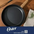 thumbnail image 4 of Oster Oxburg 12 Inch Nonstick Aluminum Frying Pan in Black, 4 of 7