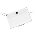 thumbnail image 2 of Raindrops purse outdoor coin pouch Coin Purse Transparent PVC Compact 1Pcs, 2 of 8