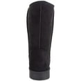 thumbnail image 3 of ABSOLUTE FOOTWEAR Womens Easy Slip On Warm Winter Cosy Outdoor Boot with Thick Faux Fur Inners - Black - US 8, 3 of 7