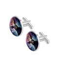 thumbnail image 2 of Starry Animals Stylish Stainless Steel Cufflinks Set for Dress Shirts - for Formal Events, 2 of 6