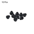thumbnail image 3 of 10Pcs Tapón de agujero de goma, diámetro de montaje 5.5mm, ID 3mm, H 8mm, sello antiarañazos para tubo de cable negro, 3 of 5