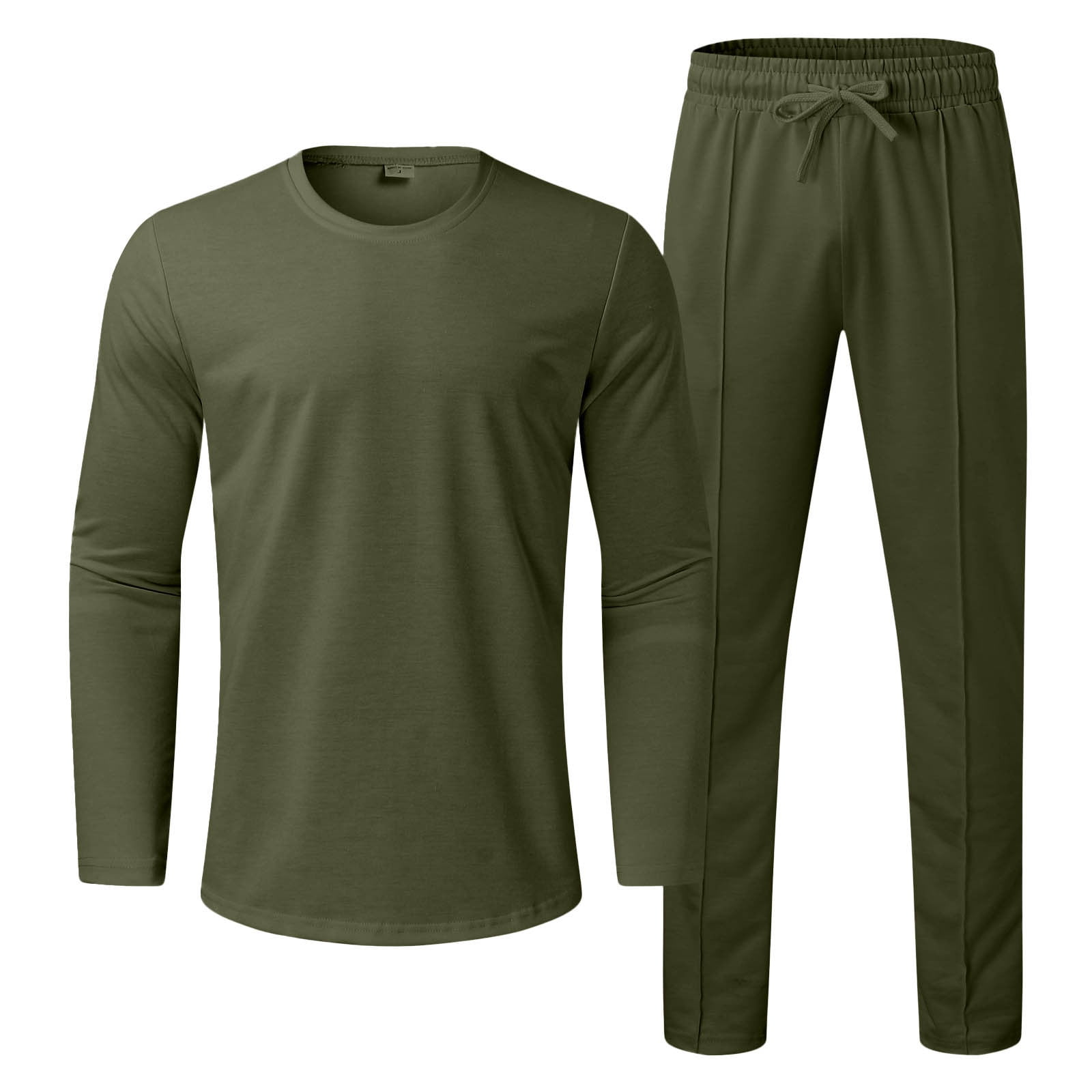 Xysaqa Men's 2 Piece Sweatsuit Outfits Casual Long Sleeve