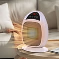 thumbnail image 2 of HIBIBUD 2026 New Portable Room Heater Home Heater Small Vertical Desktop Whole House Heating Electric Fan Energy Saving Heating Electric Heater for Bedroom,Office,Living Room,Study, 2 of 6