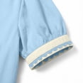 thumbnail image 5 of QUNYINEY Puff Short Sleeve Dresses for Women Mini A Line Boho Summer T-Shirt Dress V Neck Loose Fit Casual Vacation Dresses, 5 of 9