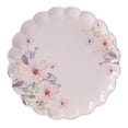 thumbnail image 1 of Hometrends Floral Petal Ceramic Plate, 9 inch, 1 piece, 1 of 6