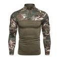 thumbnail image 3 of LilyLLL Mens Camouflage Compression Base Layer Tops Long Sleeve Sport Gym T-shirts, 3 of 4